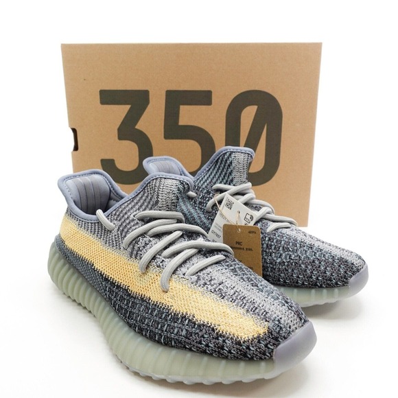 Adidas Yeezy Boost 350 V2 Ash Blue Mens Size 9.5 DS GY7657